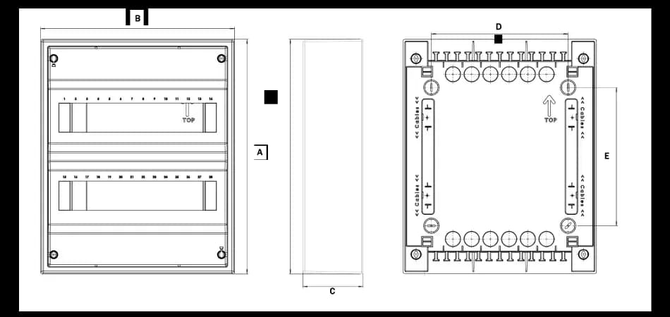 N 24 ALFA - Technical Drawing